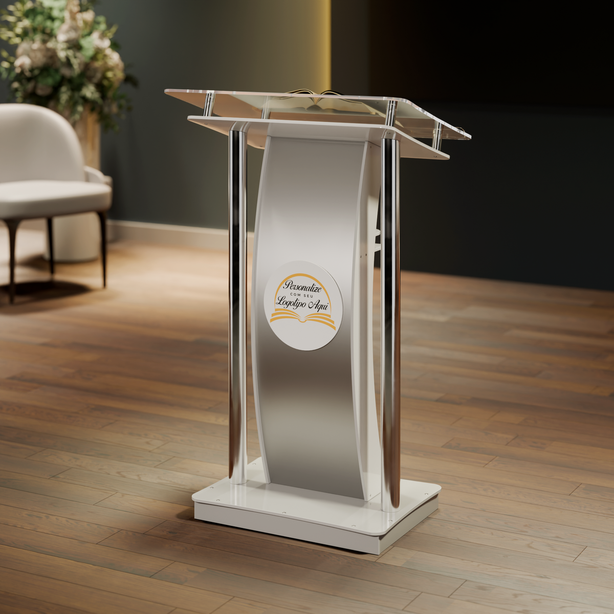 Conjunto Púlpito Inox PI67