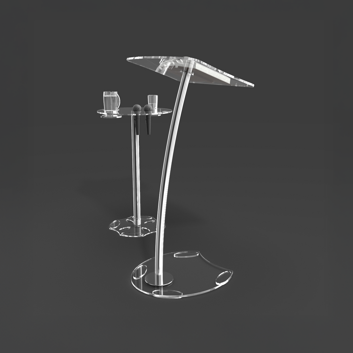 Conjunto Púlpito Inox PI63