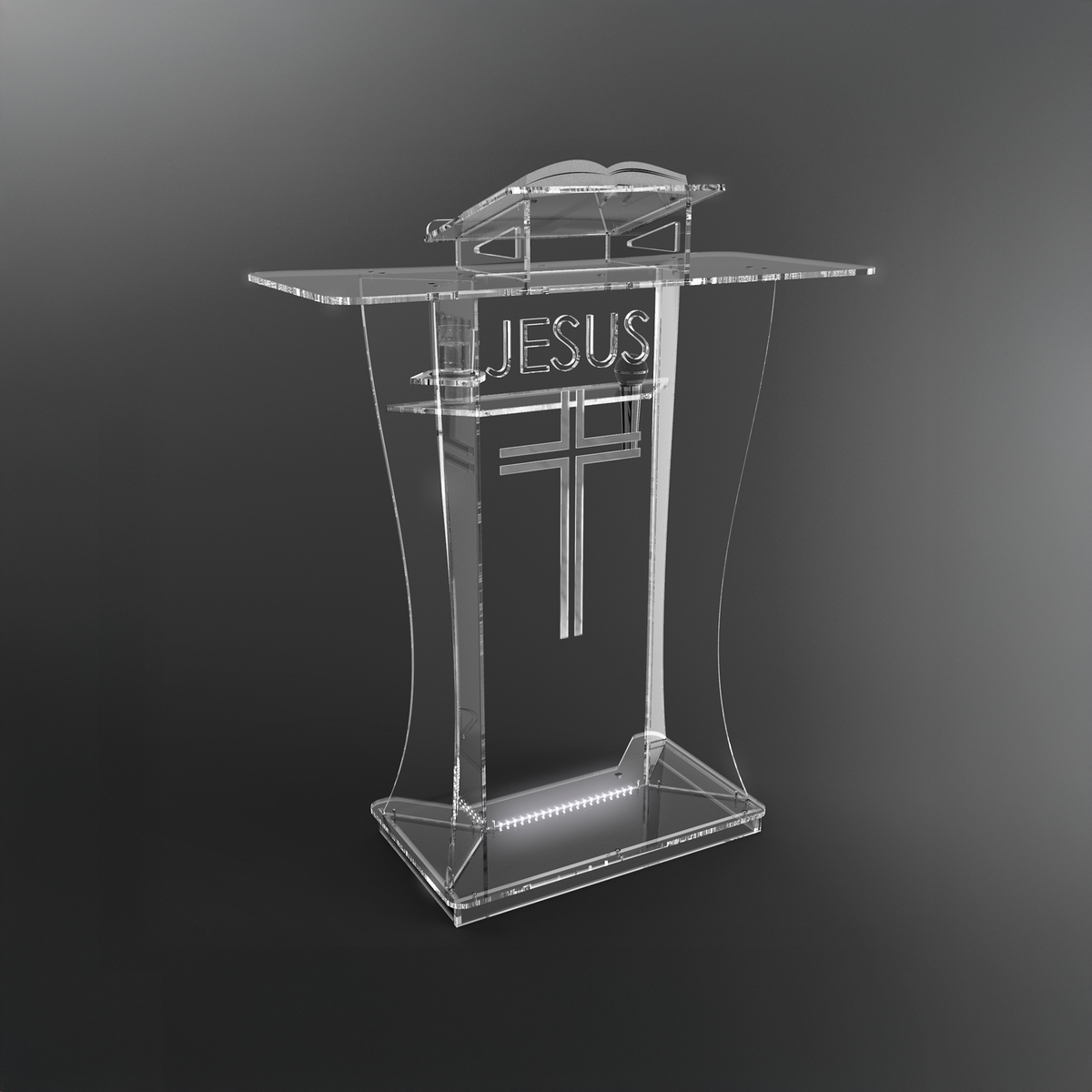 Púlpito de Acrílico PP22