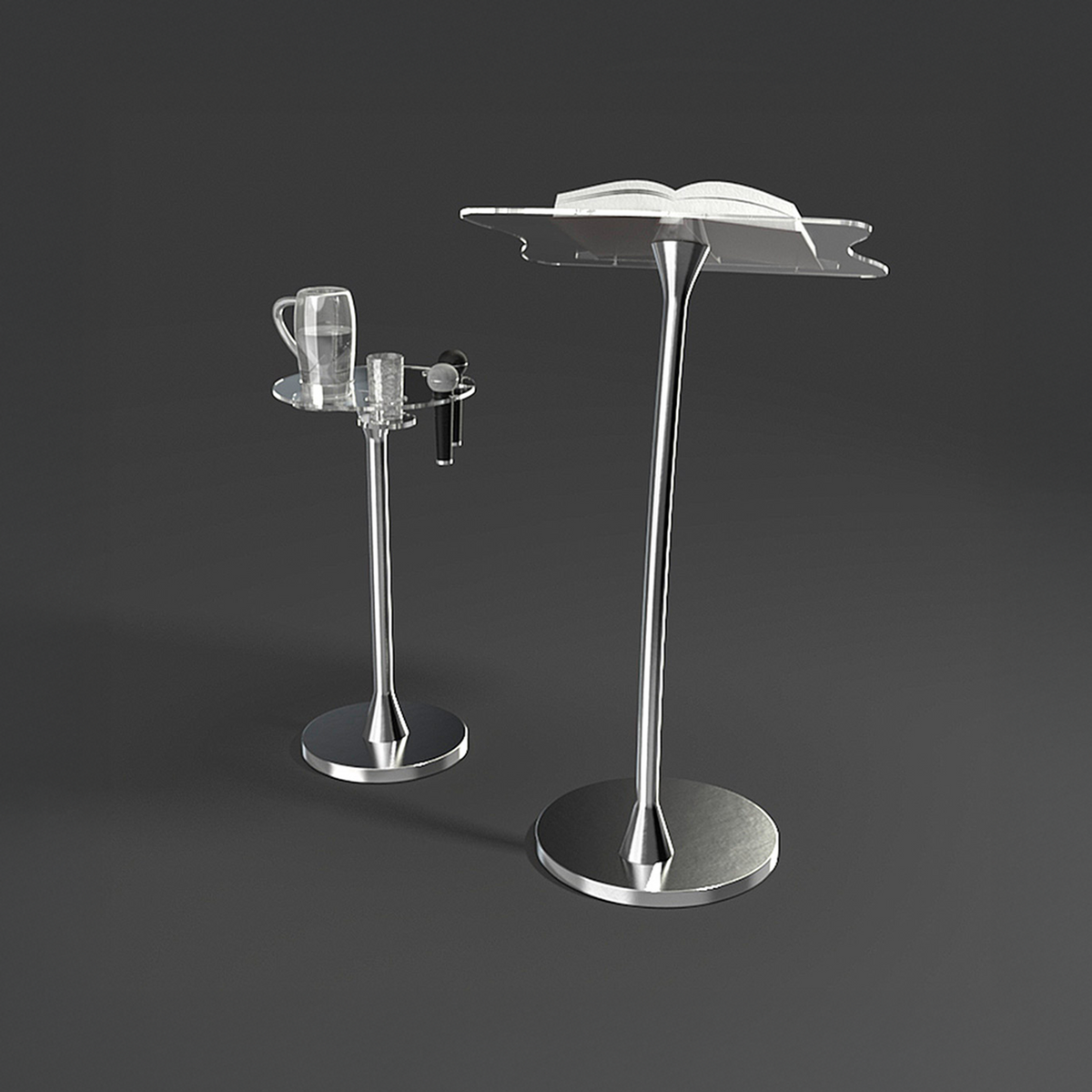 Conjunto  Púlpito Inox PI64