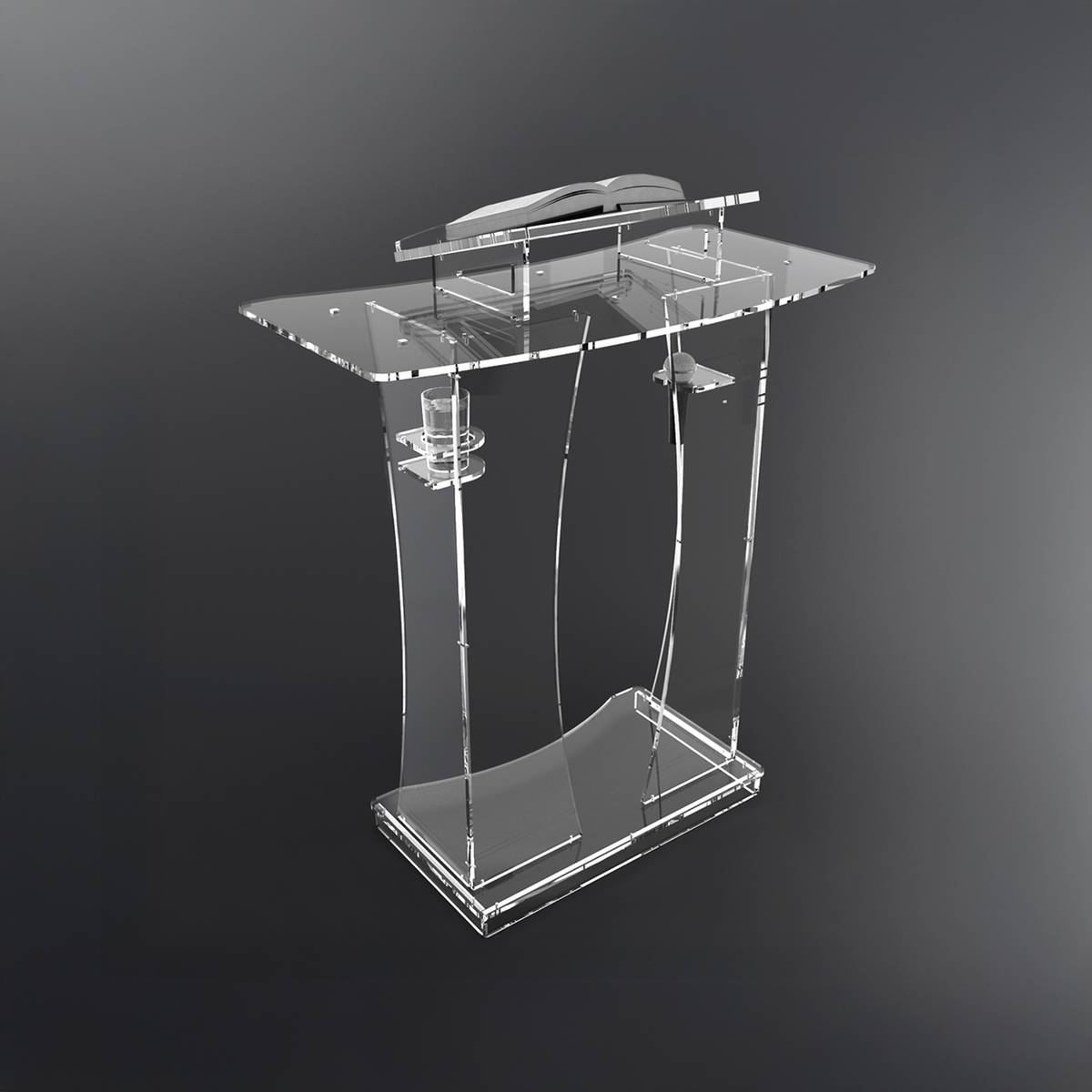 Púlpito de Acrílico PP02