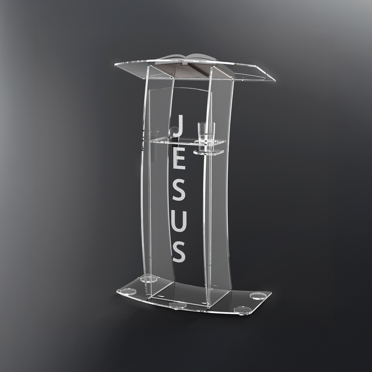 Púlpito de Acrílico PP03