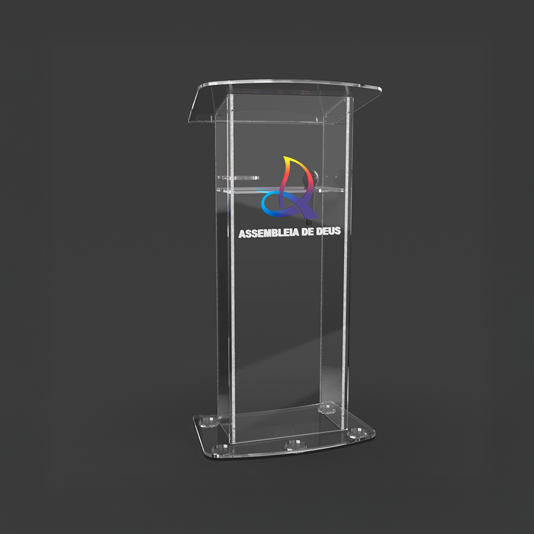 Púlpito de Acrílico PP05