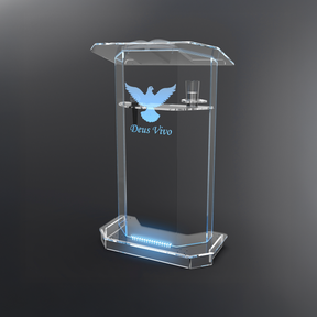 Púlpito de Acrílico PP06