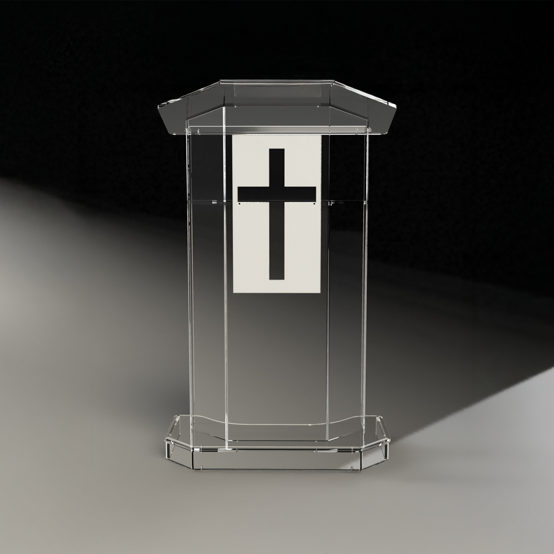 Púlpito de Acrílico PP06