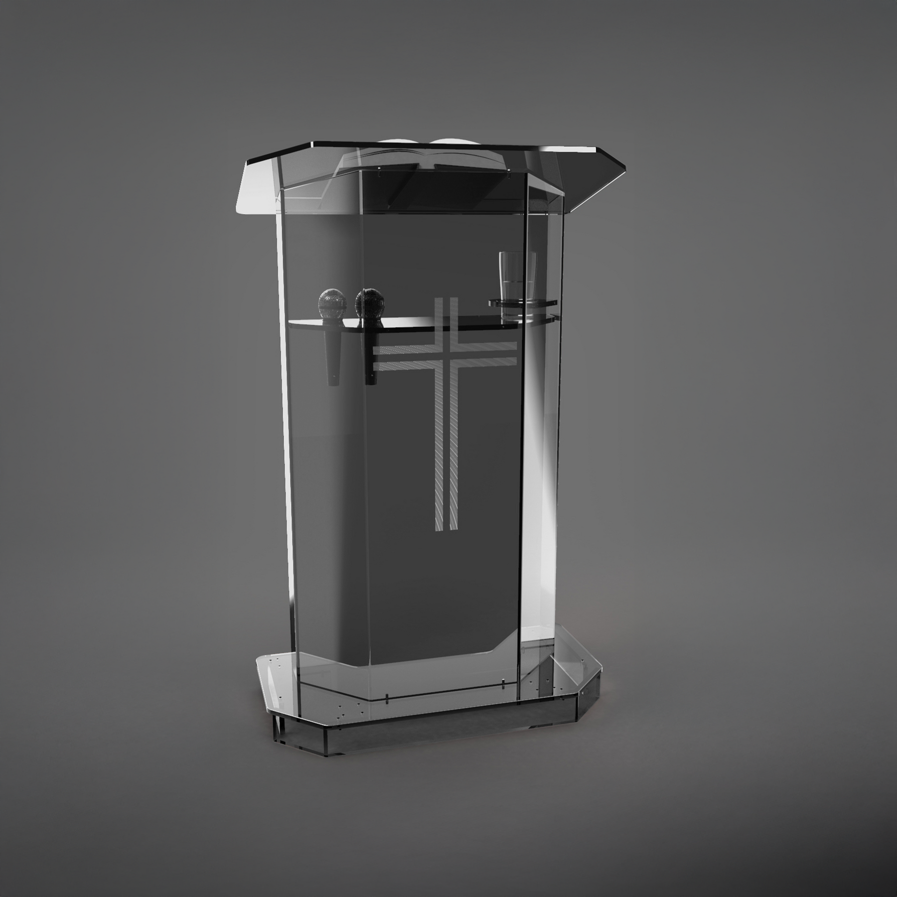 Púlpito de Acrílico PP06