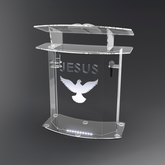Púlpito de Acrílico PP13