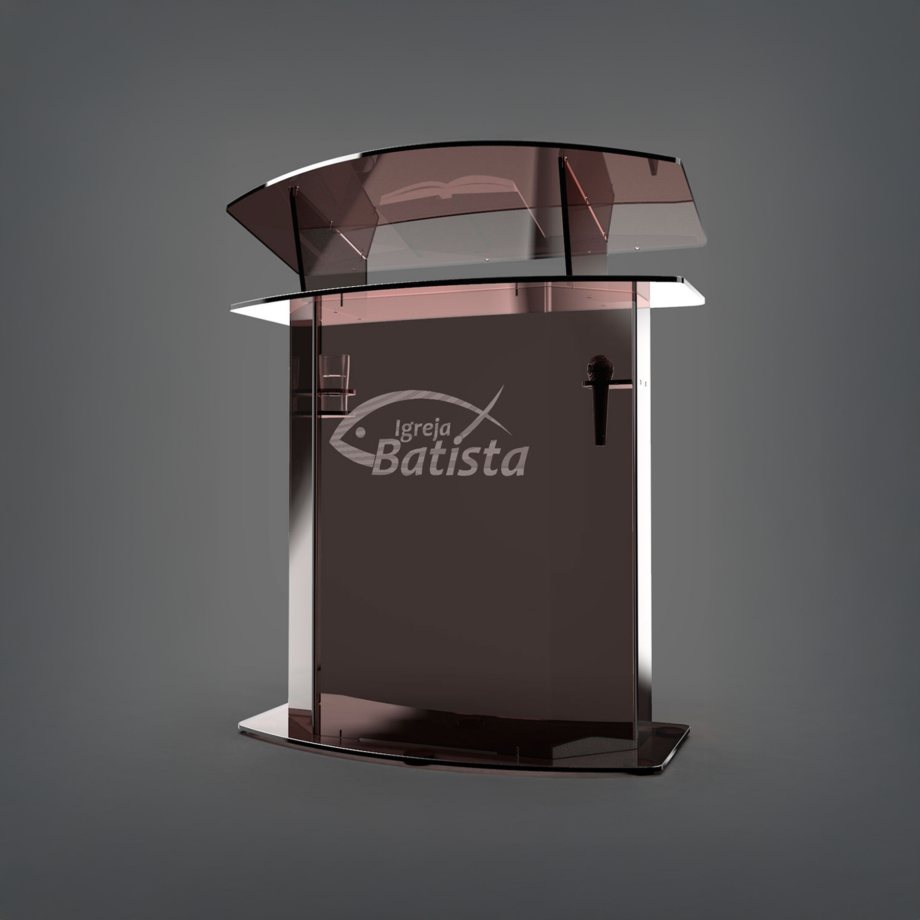 Púlpito de Acrílico PP13