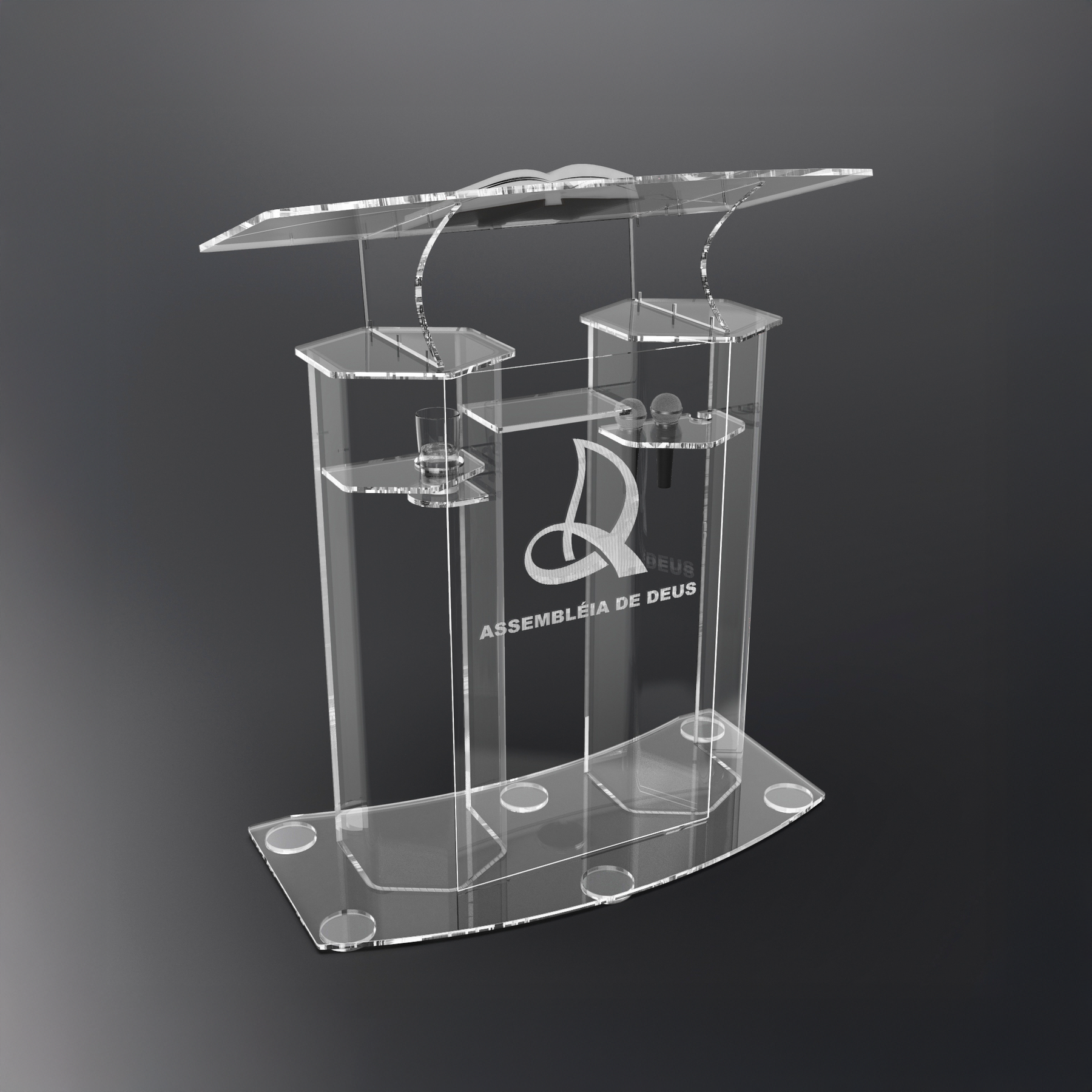 Púlpito de Acrílico PP21