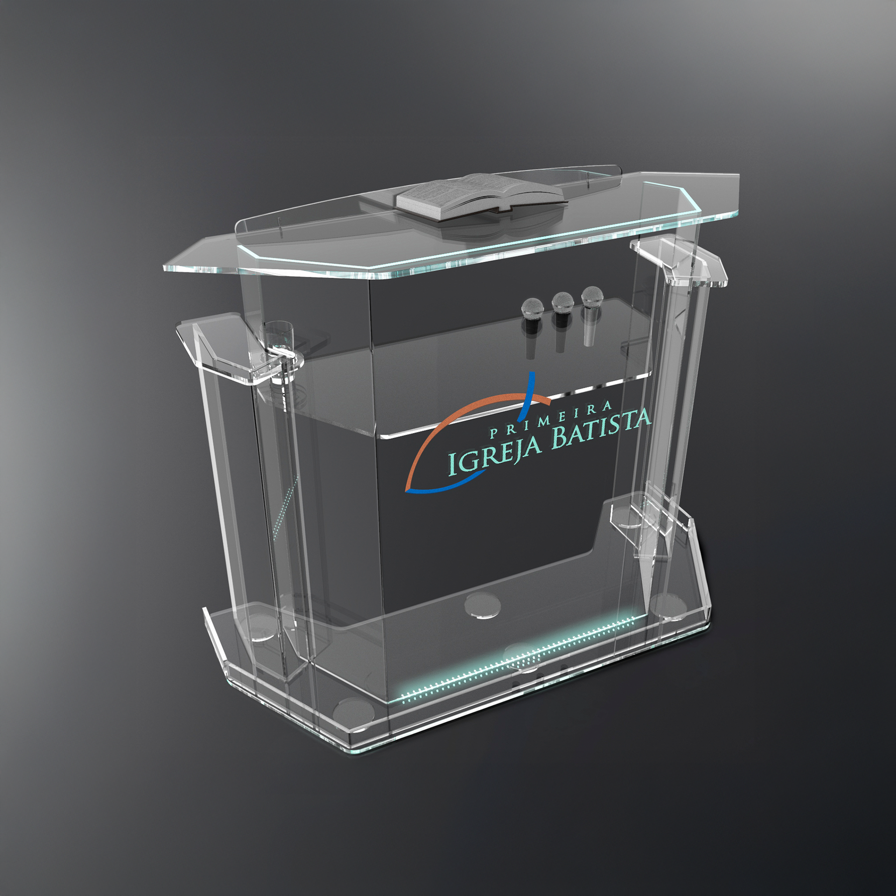 Púlpito de Acrílico PP29