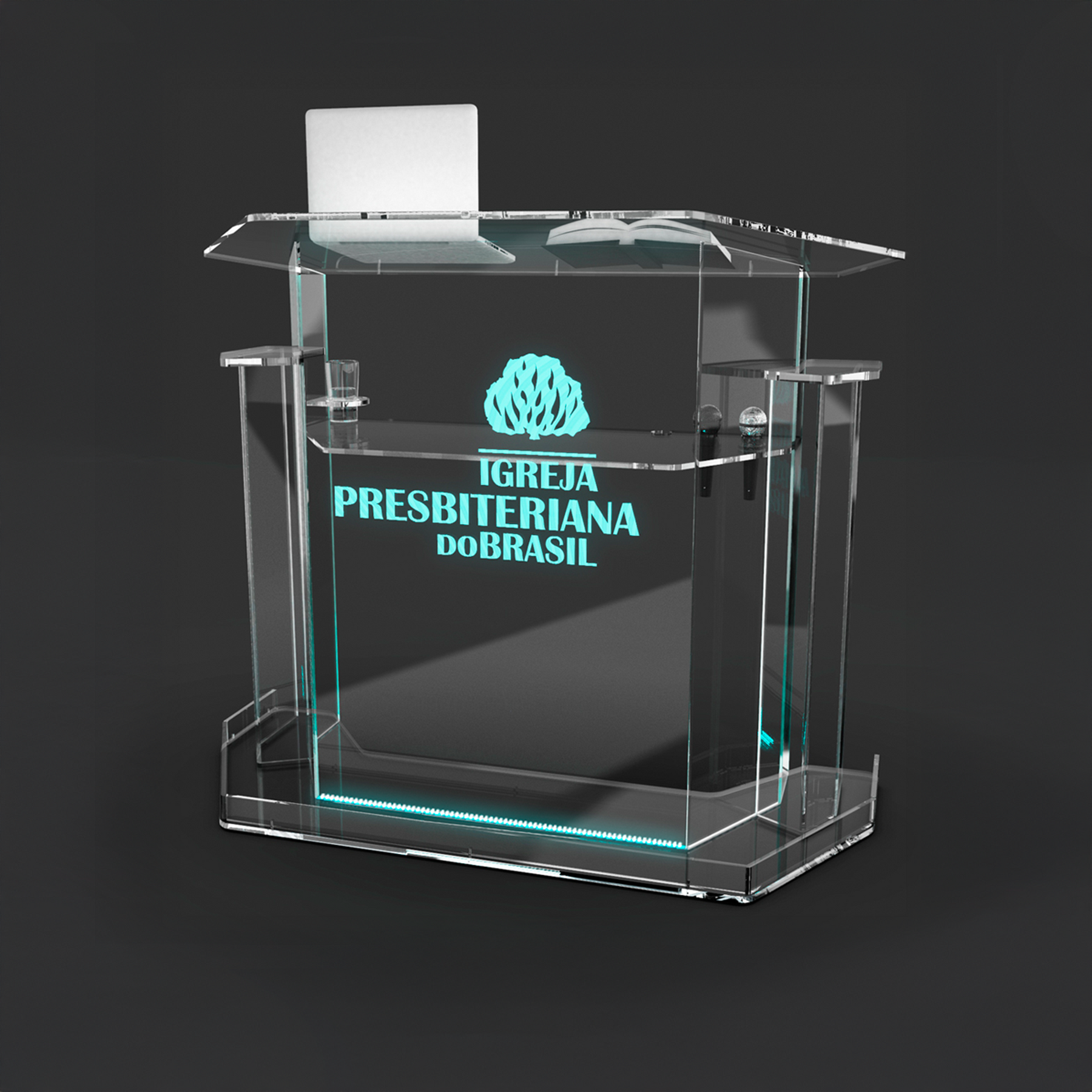 Púlpito de Acrílico PP29