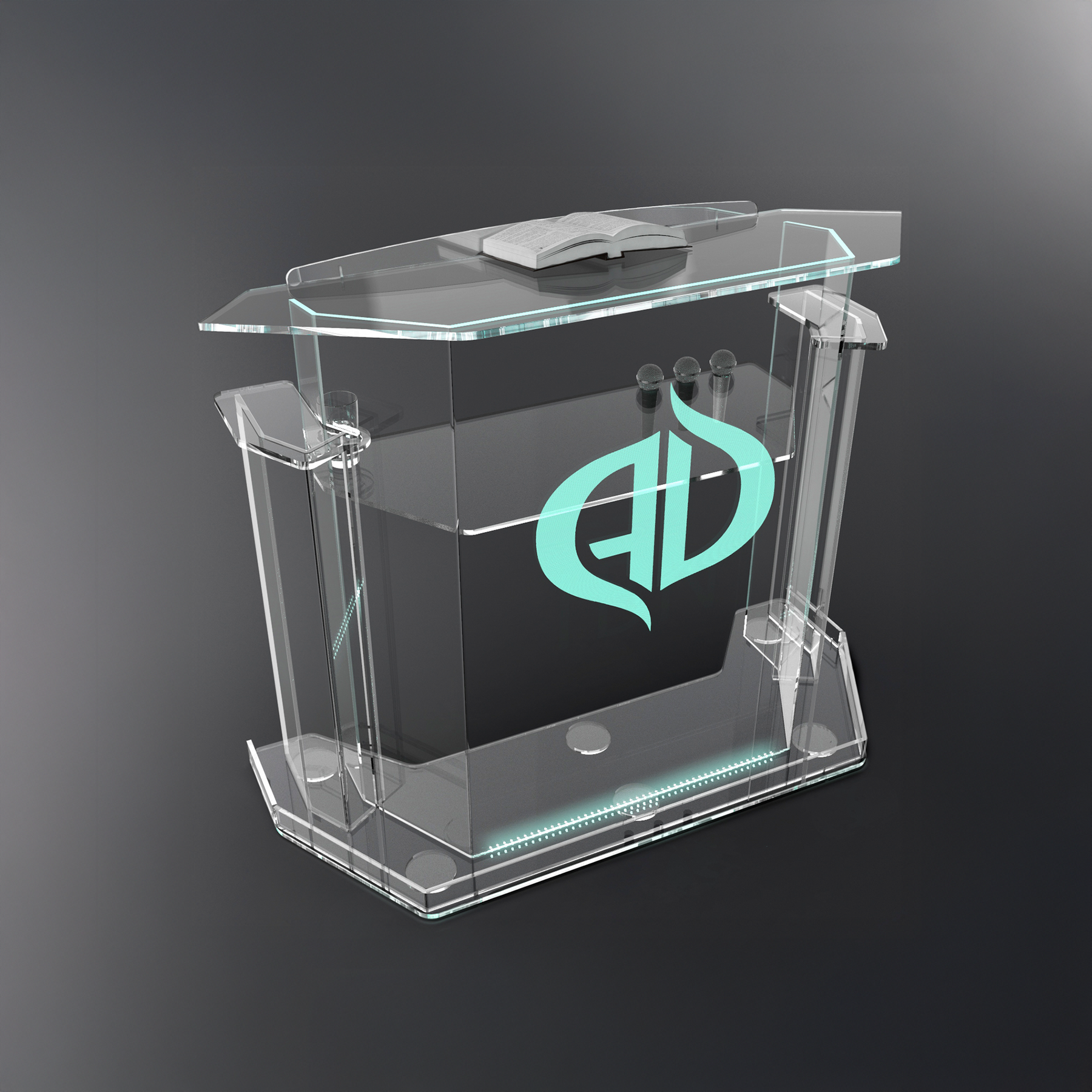 Púlpito de Acrílico PP29