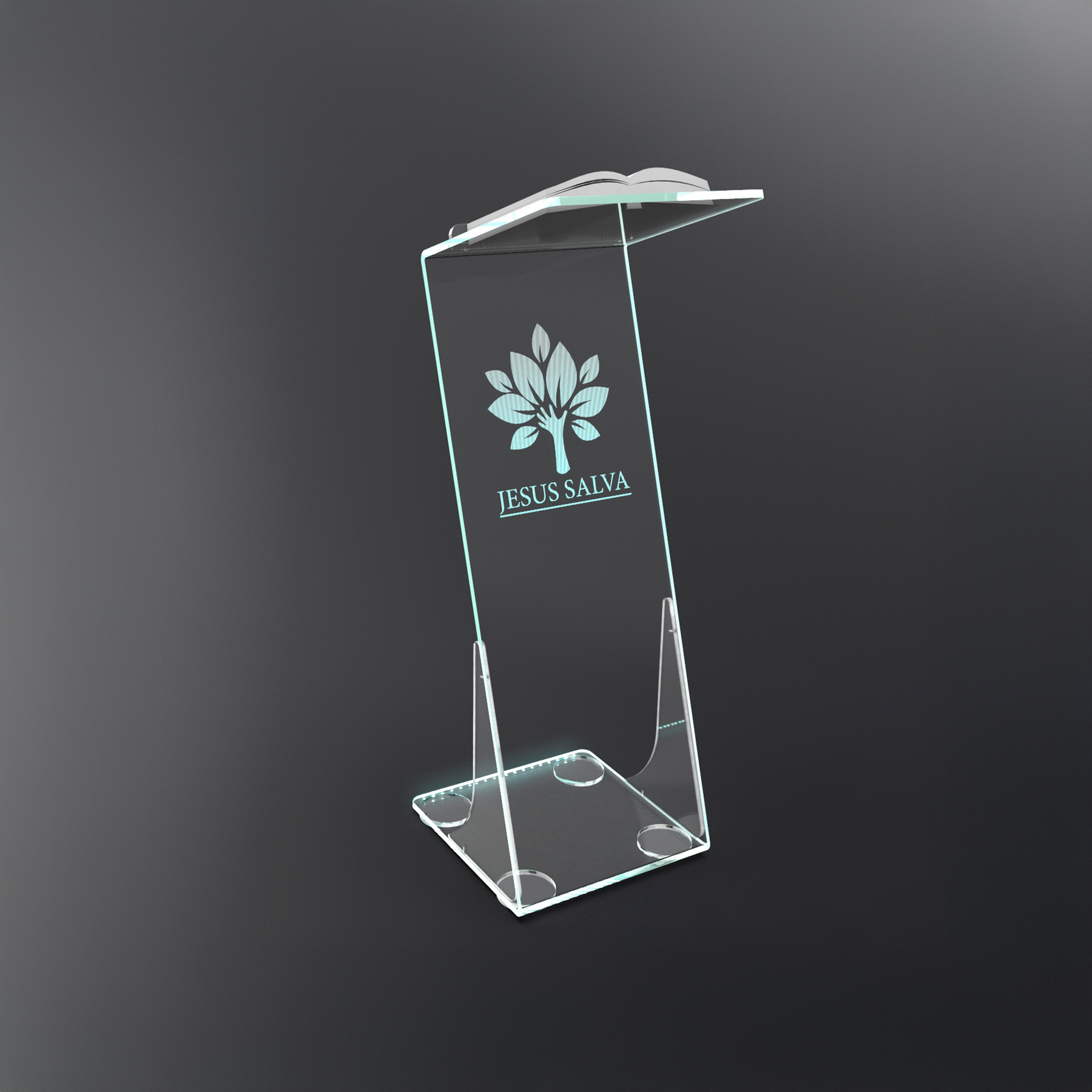 Púlpito de Acrílico PP45