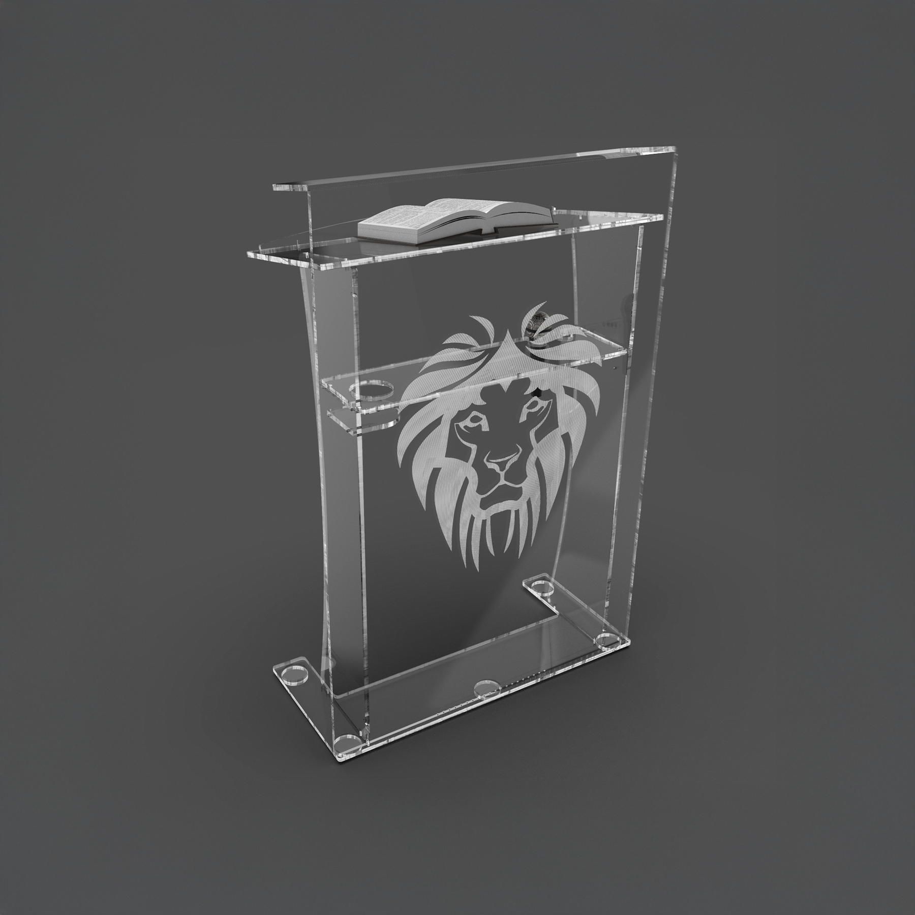 Púlpito de Acrílico PP56